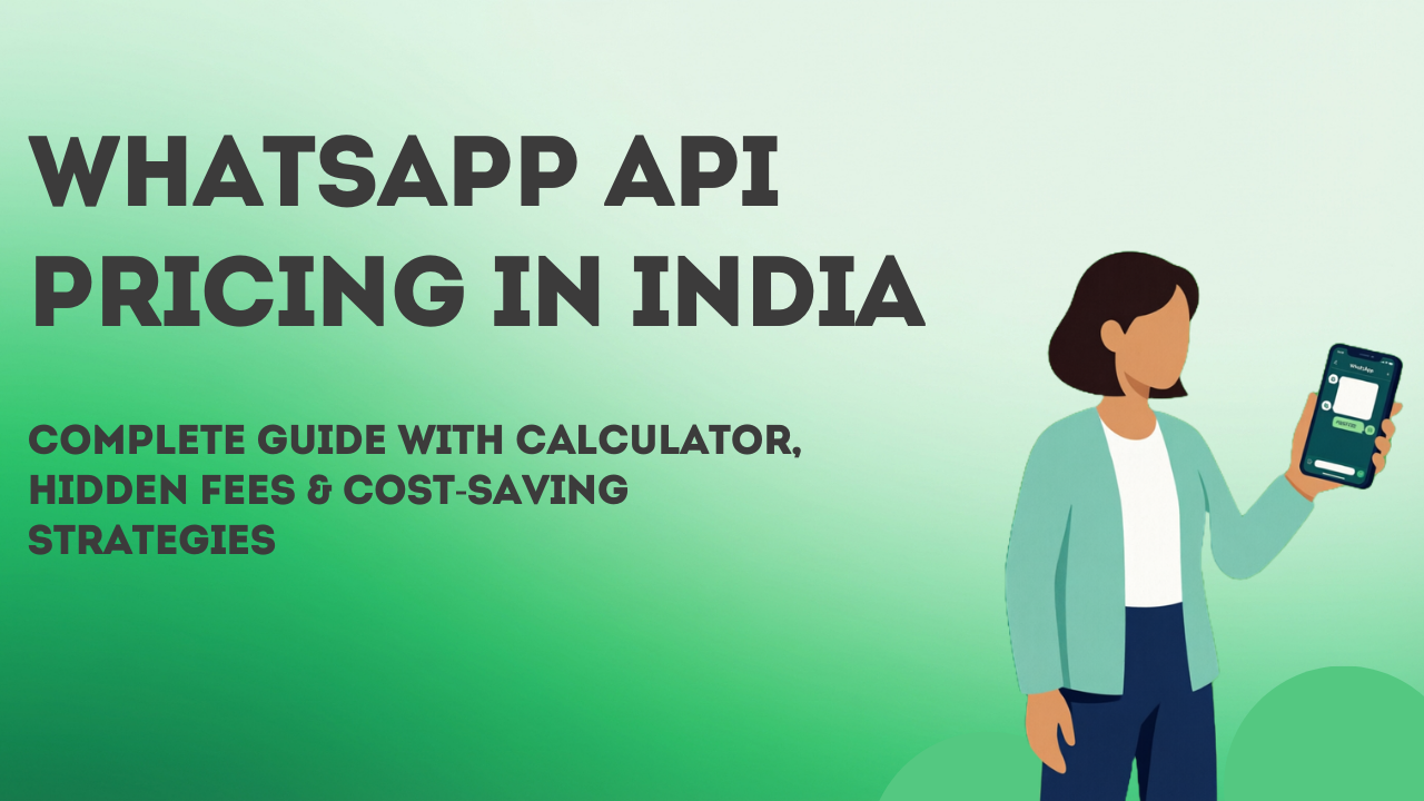 WhatsApp API Pricing in india