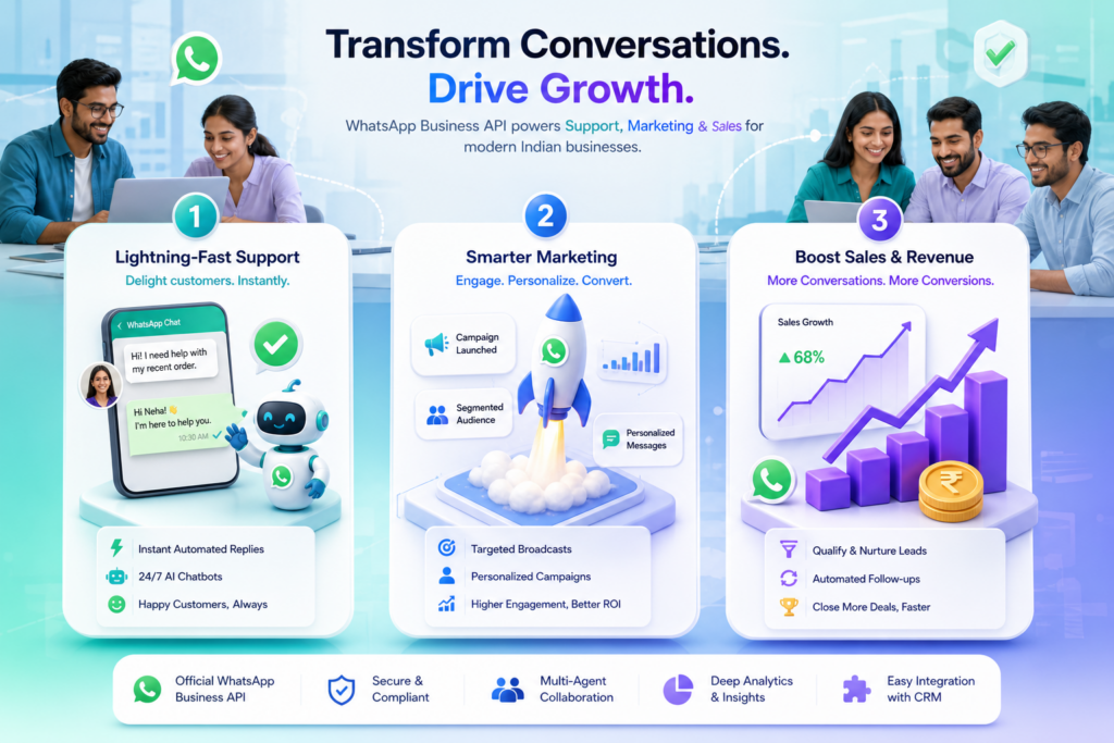 Key Benefits of WhatsApp Business API for Indian Businesses